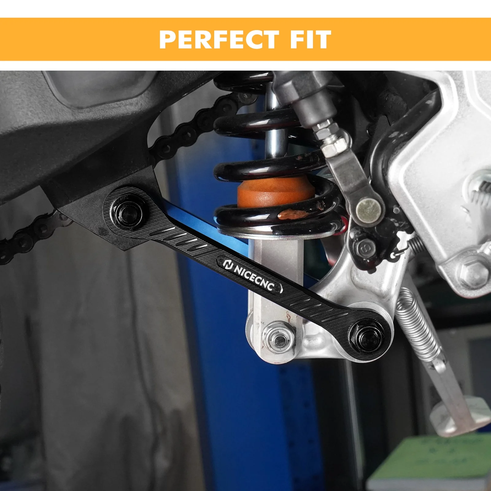 1.5IN/38MM Lowering Link Kit For Yamaha Tenere 700 / XTZ700 2019-2024 - Image 2