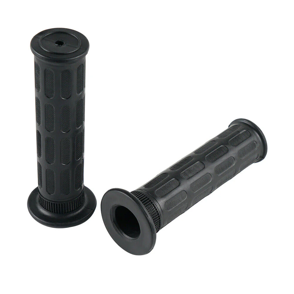 1 Pair 7/8" Handlebar Grips For Honda Kawasaki Suzuki - Image 6