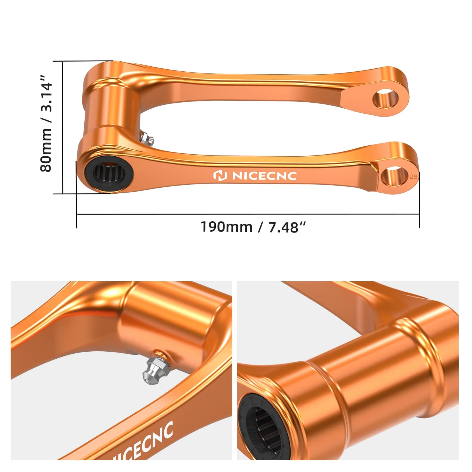 1″ Rear Lowering Link For Husqvarna TE 150 FE 250 TX 300 FX 350 450 2025 - Image 9