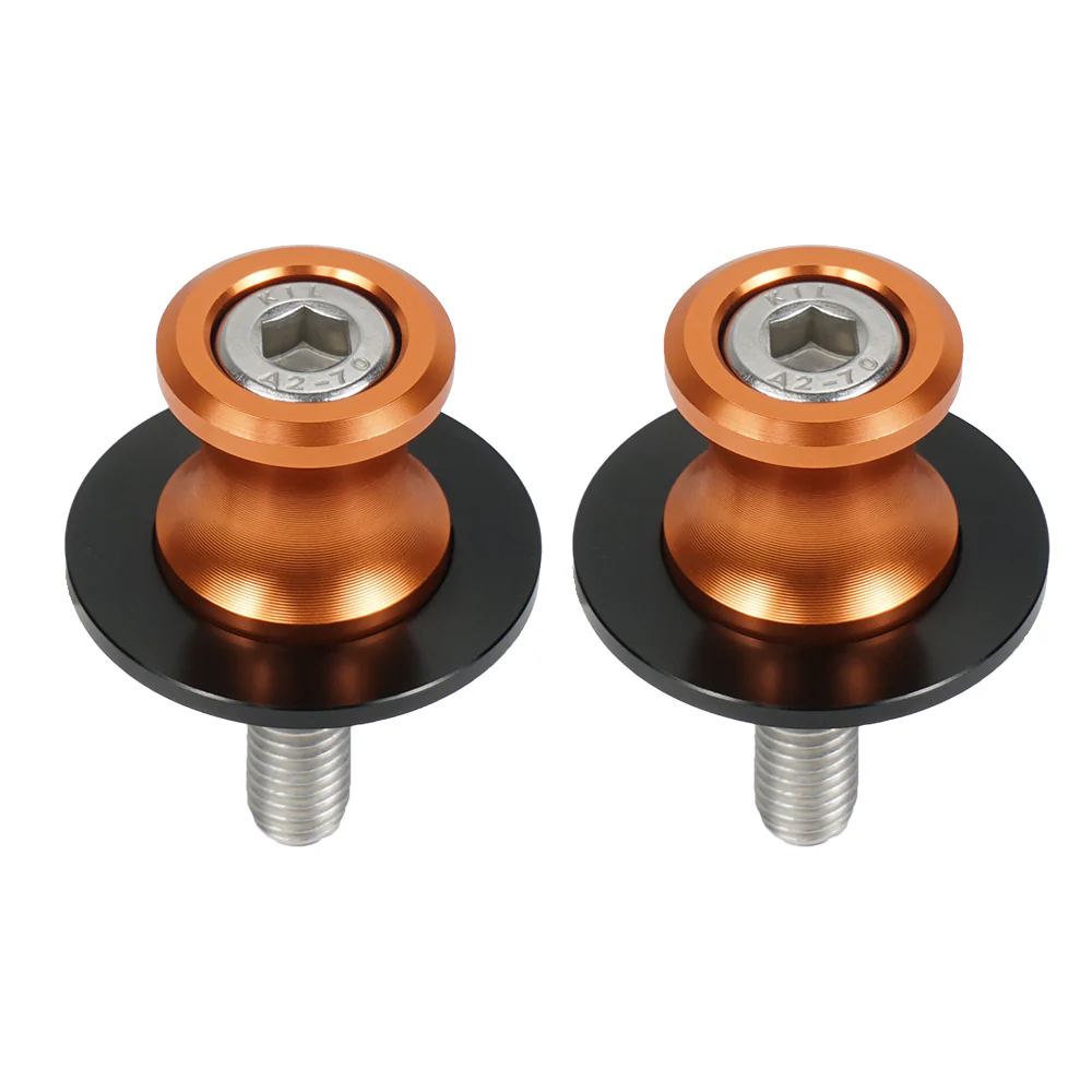 10mm Swing Arm Sliders Spools For Kawasaki ZX-11 ZX1100 90-01 ZX-14 ZX14R 06-14 - Image 4