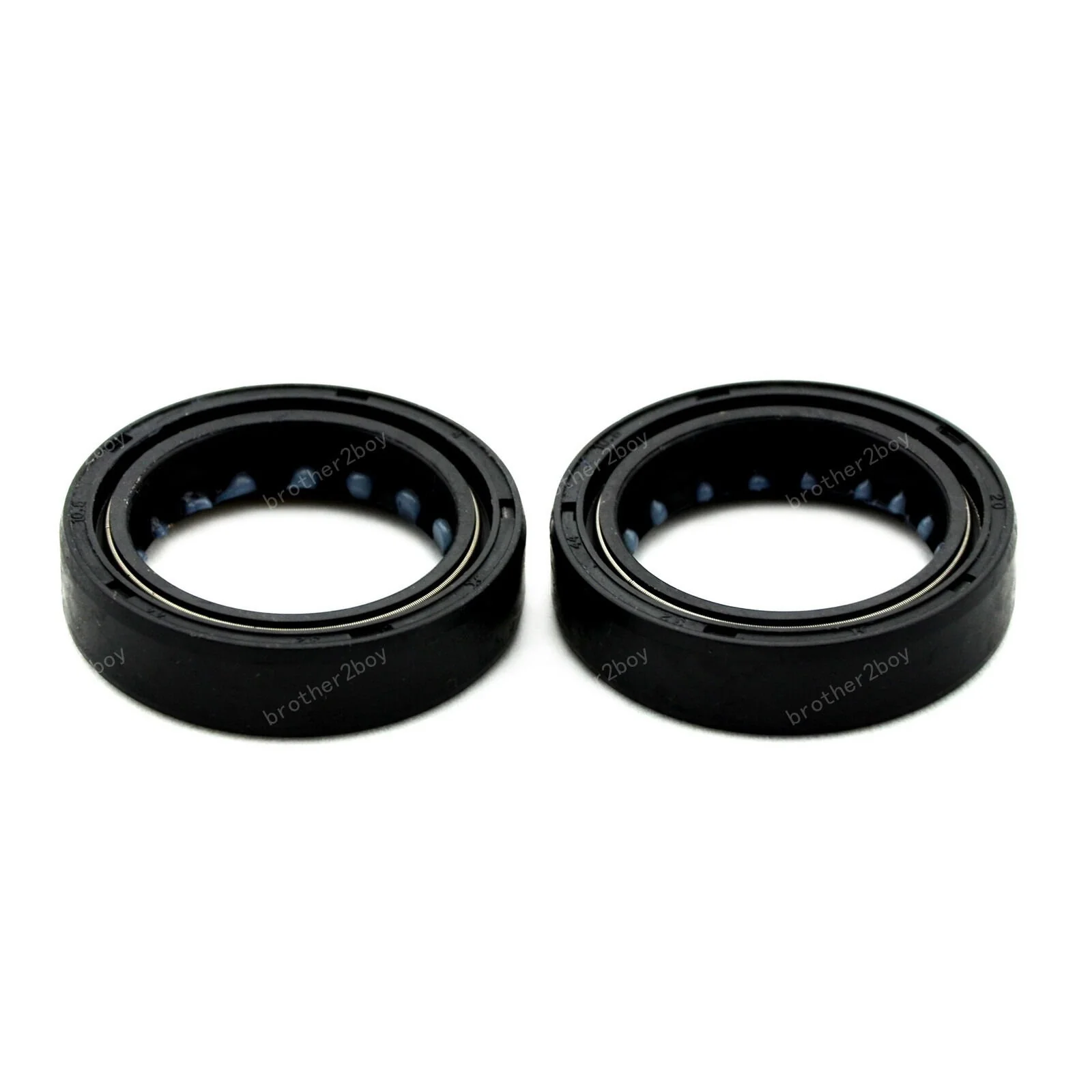 2 x Fork oil seals For Kawasaki KD175 Suzuki GN125 Yamaha XT12 YZ100 - Image 4