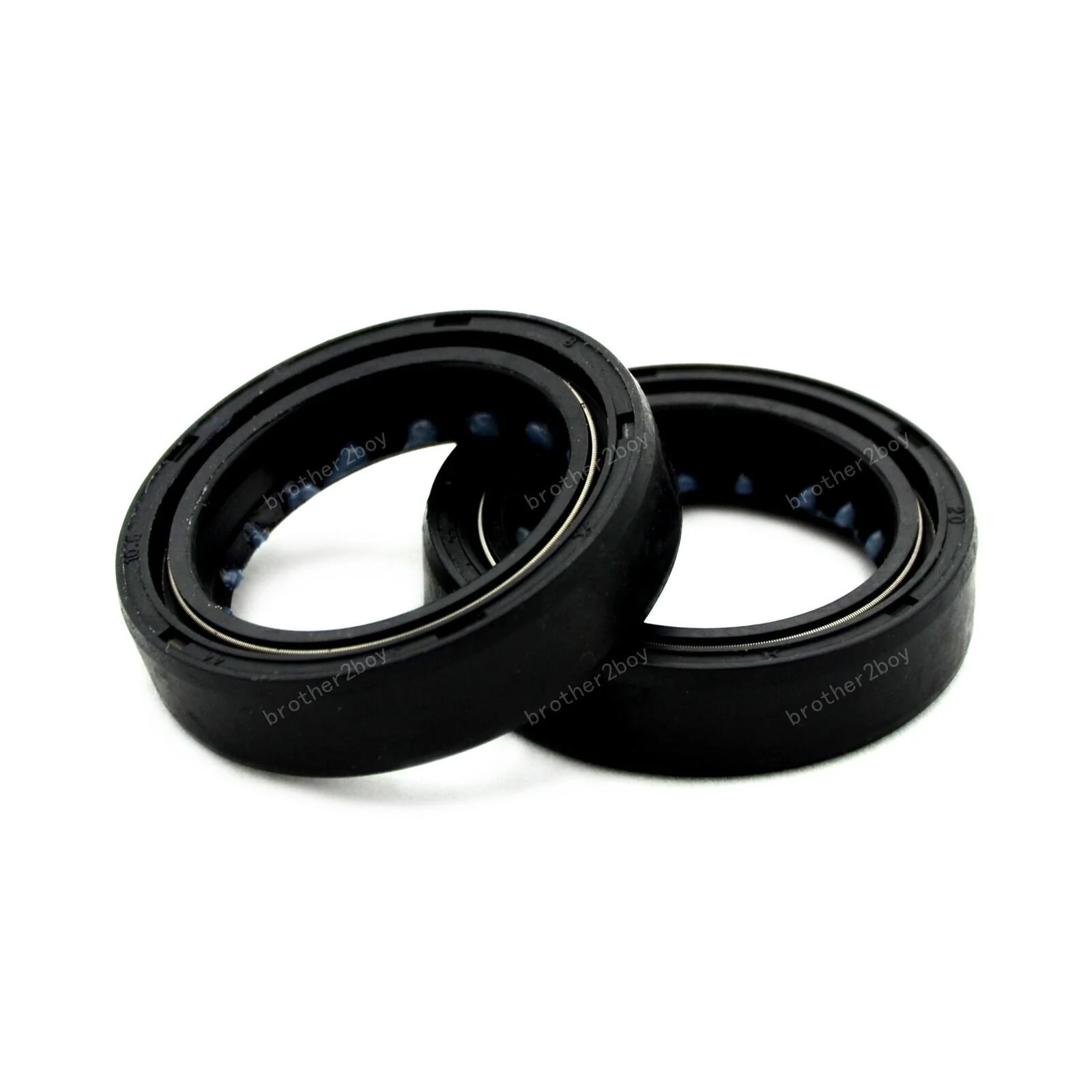 2 x Fork oil seals For Kawasaki KD175 Suzuki GN125 Yamaha XT12 YZ100 - Image 5