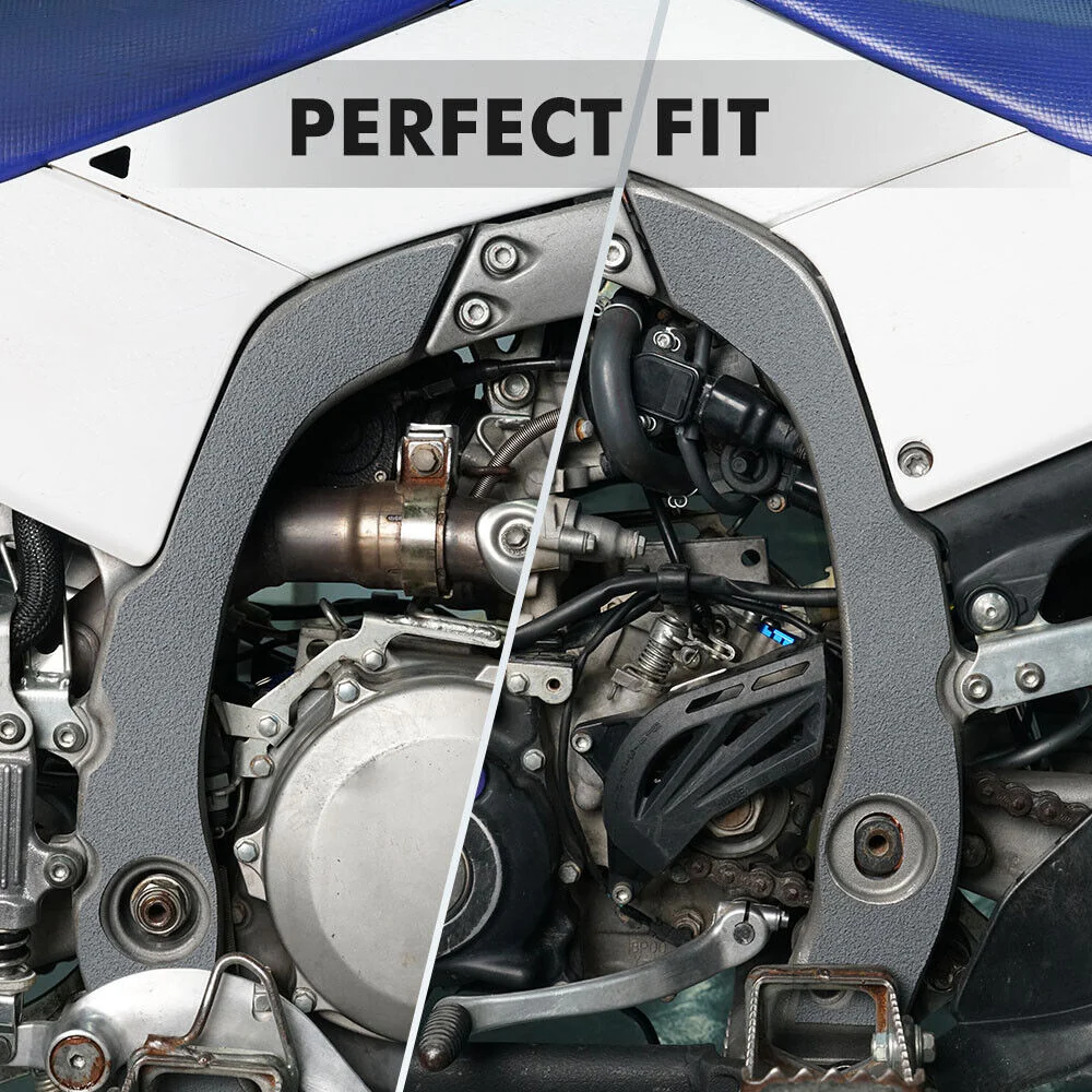 Left & Right Gripper Grip Tape Guards Frame Protector For Yamaha YFZ450R 2009-2023 - Image 2