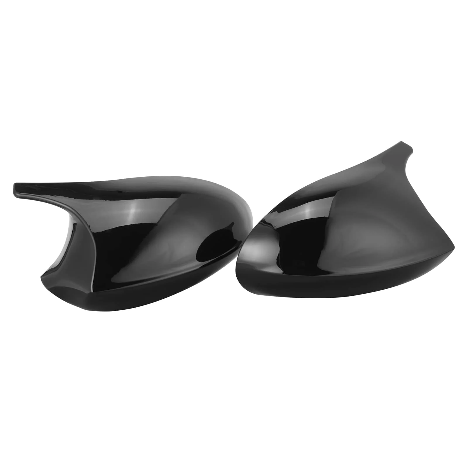 2PCS M-Style Glossy Black Side Mirror Cover Cap For BMW E90 / E91 Pre LCI 2005-2008 - Image 7