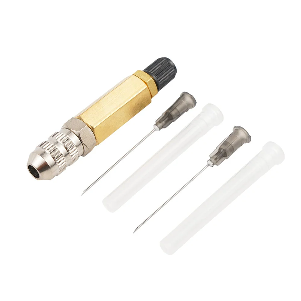 300 psi Air Shock Fork Pump with Rubber Handle Nitrogen Needle Fill Tools Kit - Image 5