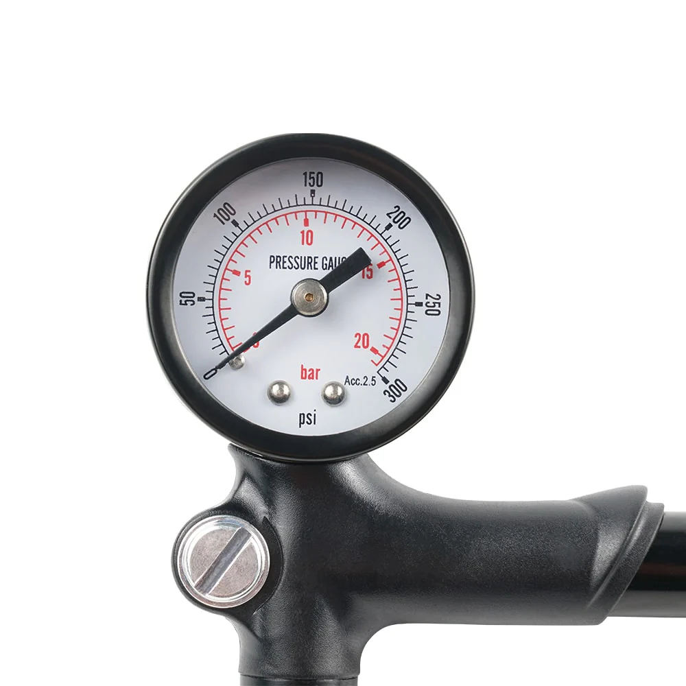 300 psi Air Shock Fork Pump with Rubber Handle Nitrogen Needle Fill Tools Kit - Image 6