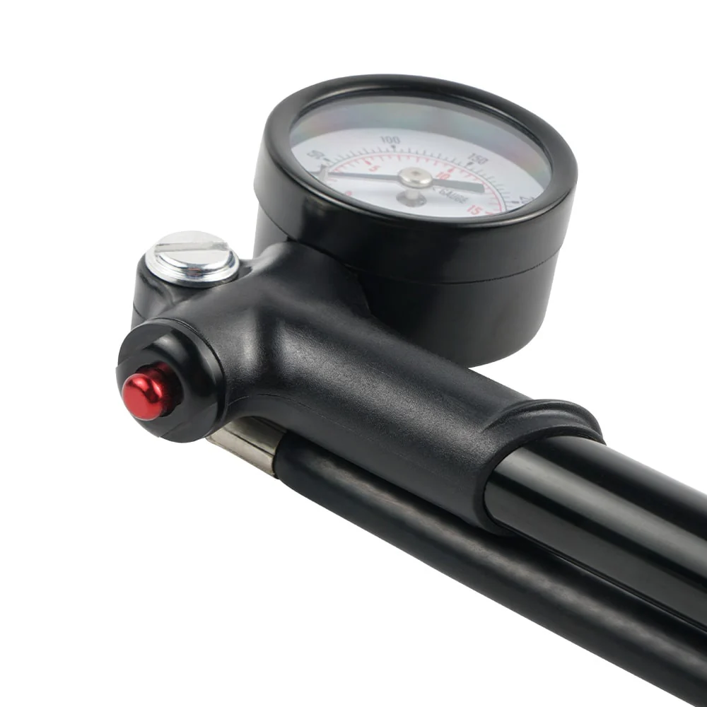 300 psi Air Shock Fork Pump with Rubber Handle Nitrogen Needle Fill Tools Kit - Image 7