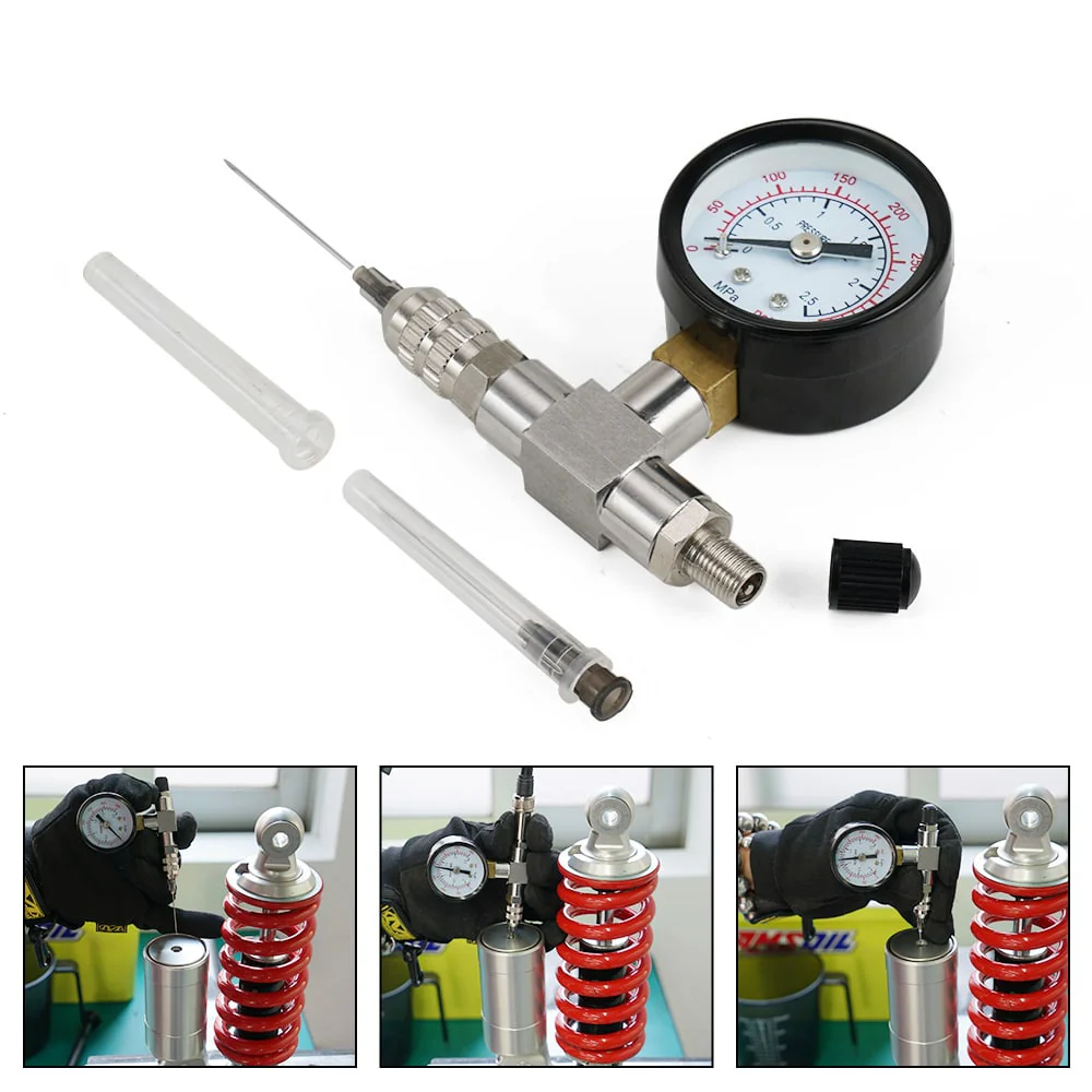 350 PSI Shock Nitrogen Needle Fill Tool For Universal Motorcycles ATV UTV Polaris RZR  Can Am - Image 12