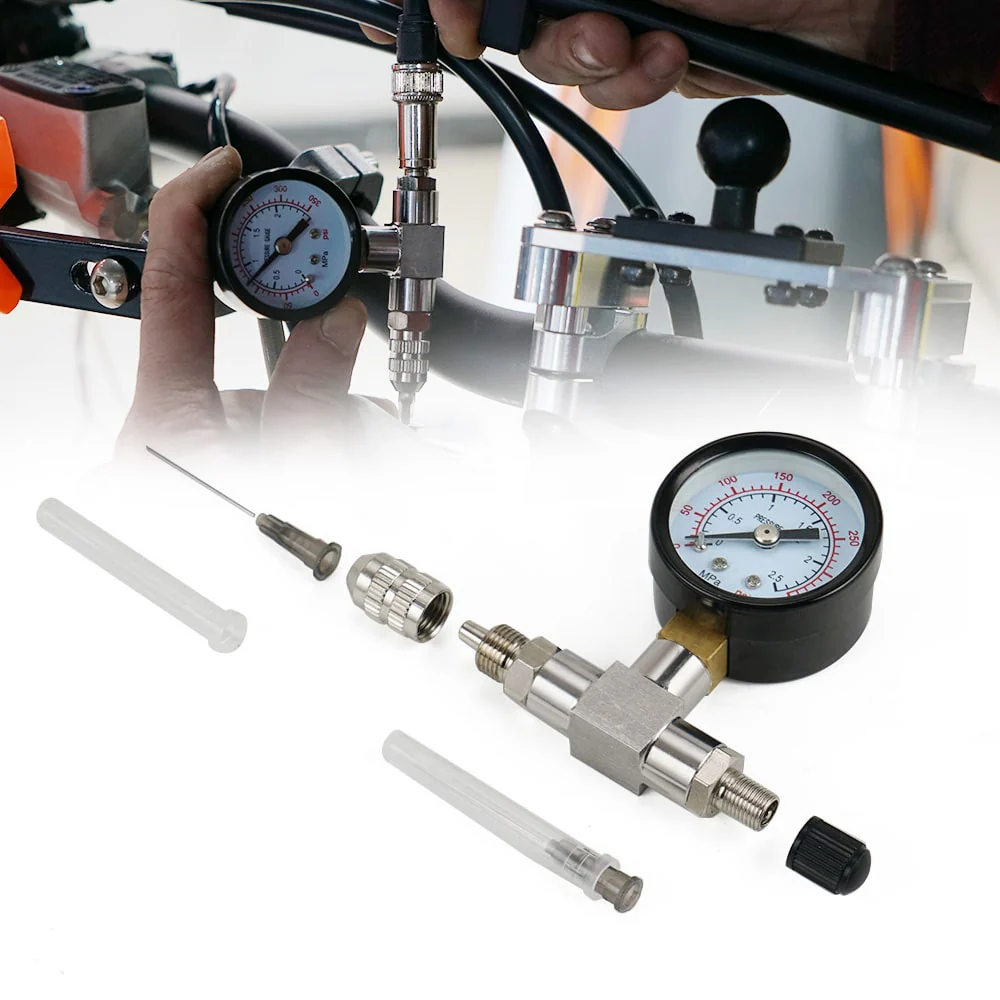 350 PSI Shock Nitrogen Needle Fill Tool For Universal Motorcycles ATV UTV Polaris RZR  Can Am - Image 8