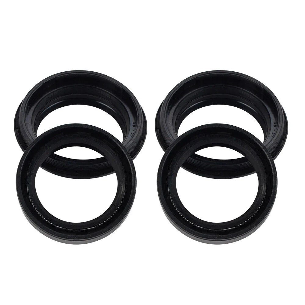 4pcs Front Fork Oil Seal Dust Seals Gaskets Set For Honda Suzuki Kawasaki - Image 5