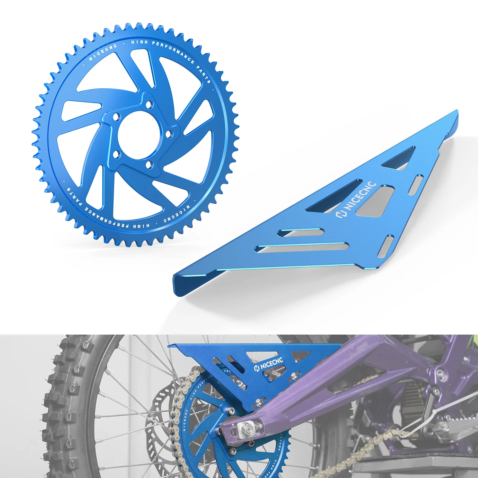 58T Rear Sprocket For Surron Light Bee X/ S/ L1E Segway X160 X260 - Image 19