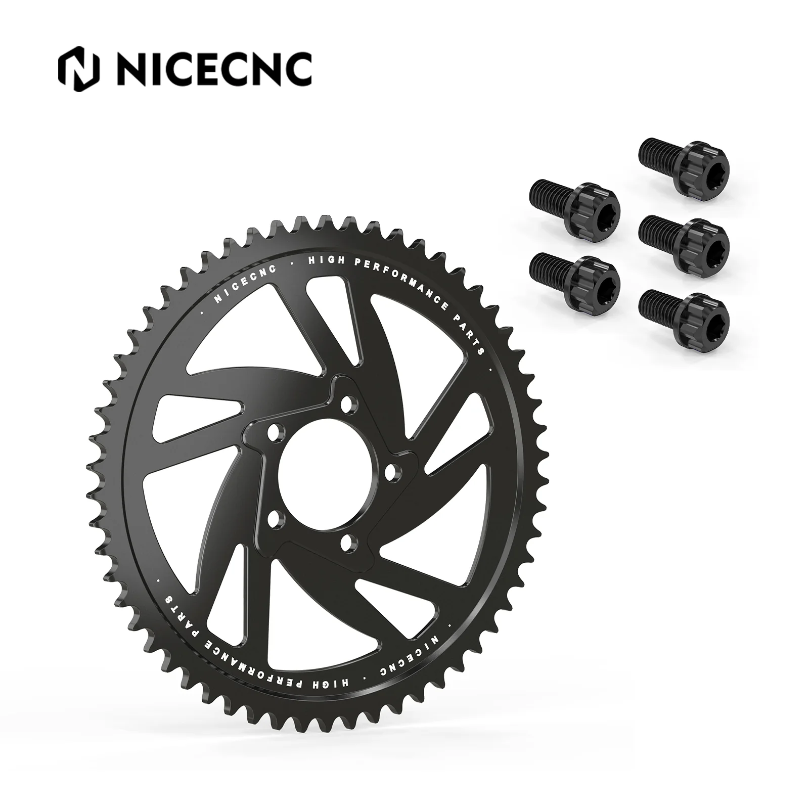 58T Rear Sprocket & Sprocket Bolts For Surron Light Bee Segway X160 X260 - Image 12