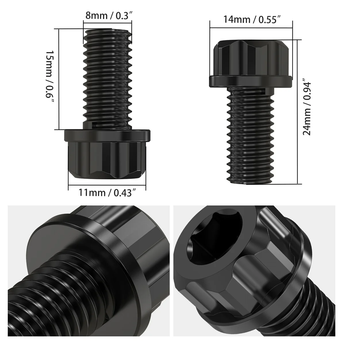 58T Rear Sprocket & Sprocket Bolts For Surron Light Bee Segway X160 X260 - Image 16