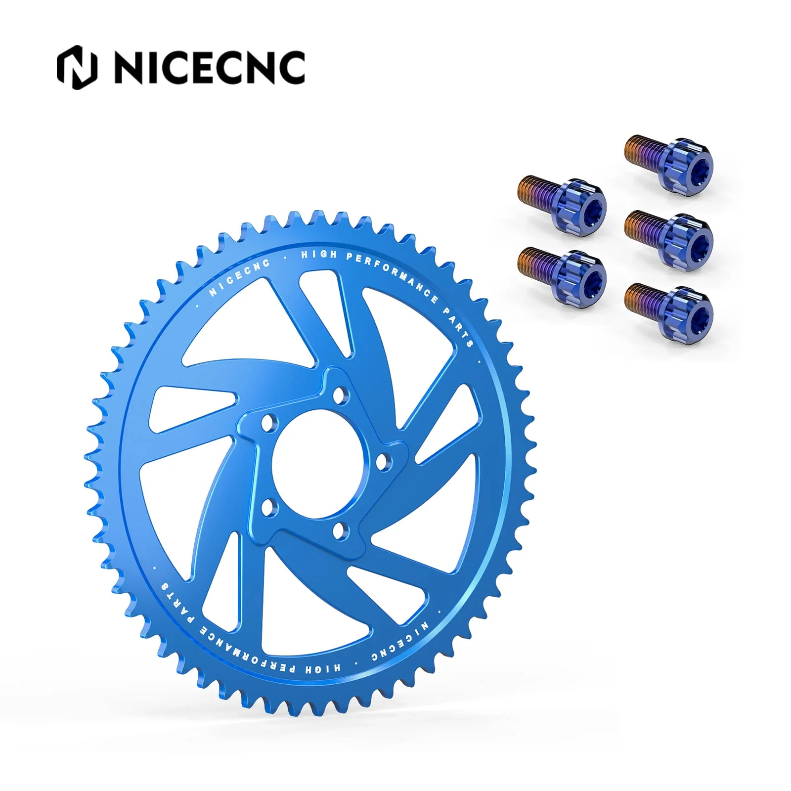 58T Rear Sprocket & Sprocket Bolts For Surron Light Bee Segway X160 X260 - Image 9
