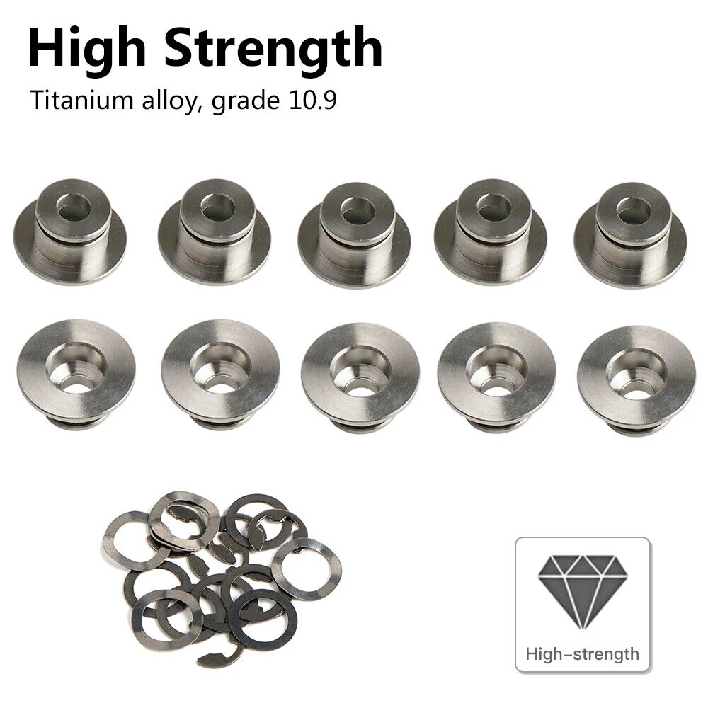 6 Sets Alloy Brake Disc Bobbins & Circlip 4.5-5.2MM - Image 8