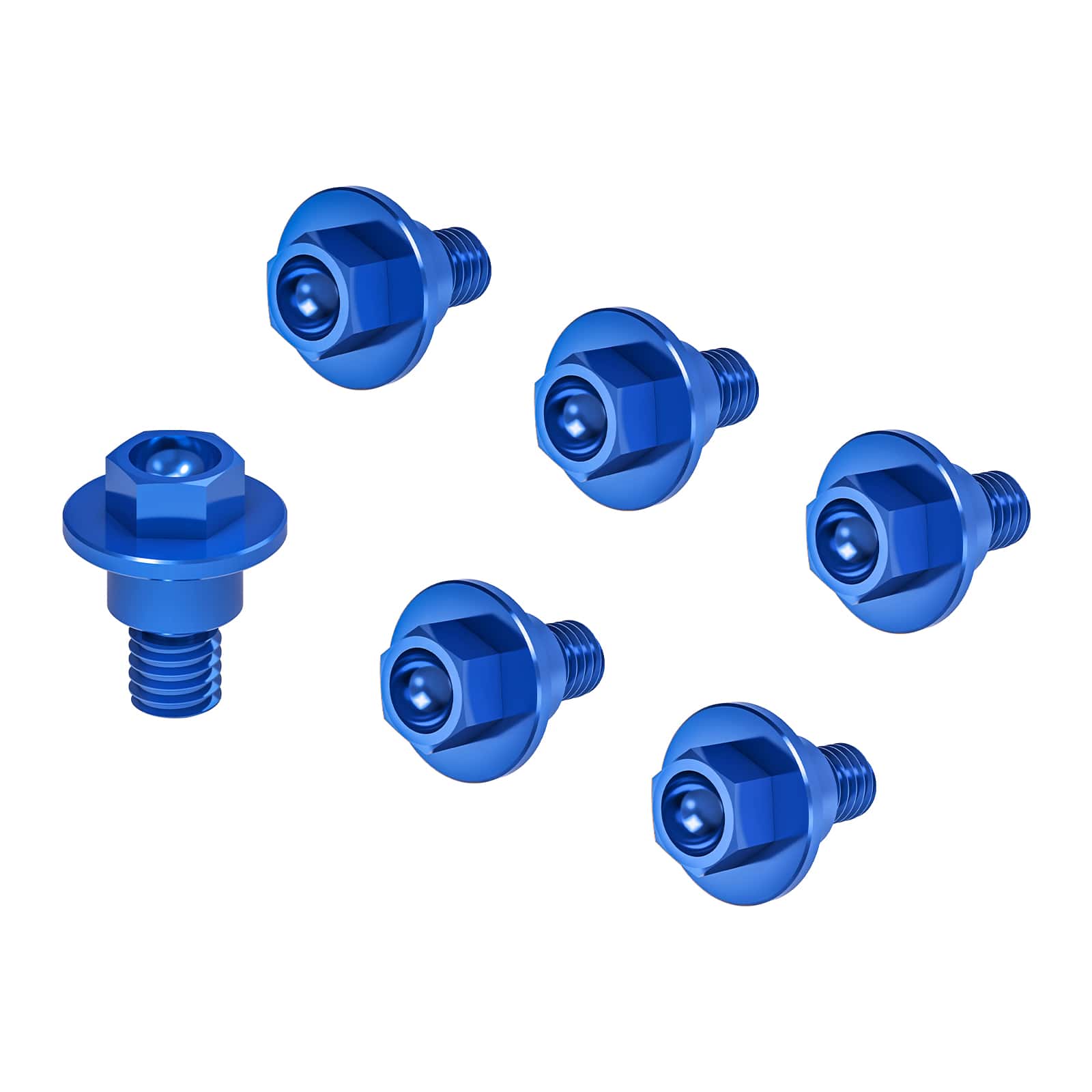 6 X Fork Guard Bolts For KTM 125-530 SX/XC-F/EXC/XC-W/XCF-W 2000-2022 Husqvarna 701 Enduro 2016-2022 - Image 6