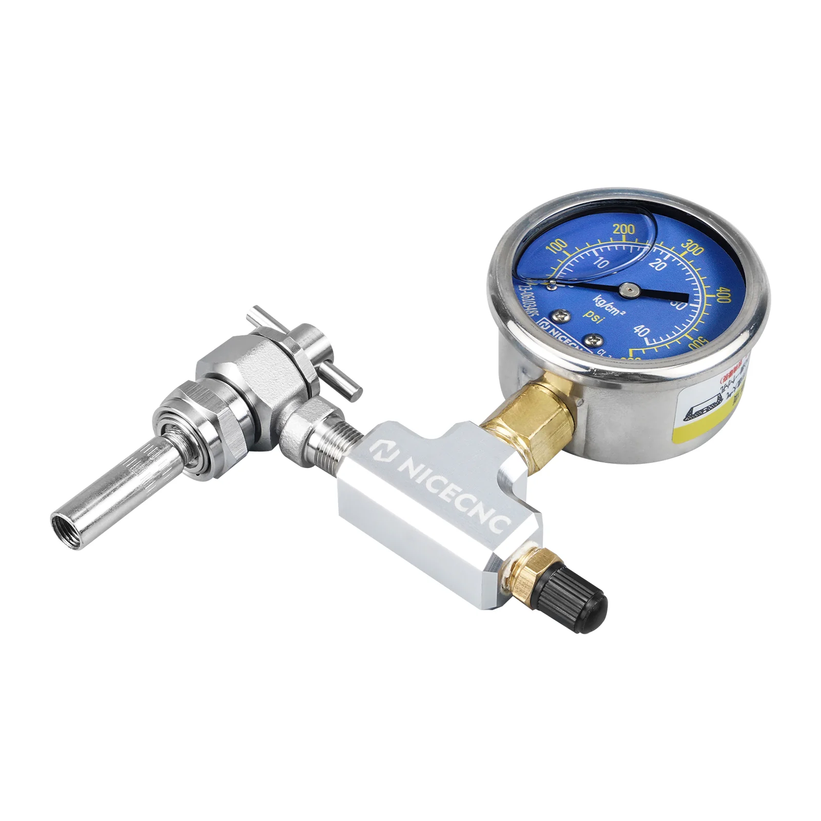 Upgraded 600PSI High Accuracy Nitrogen Filling Tool with Extension Special For Schrader Valve Shock - Image 4