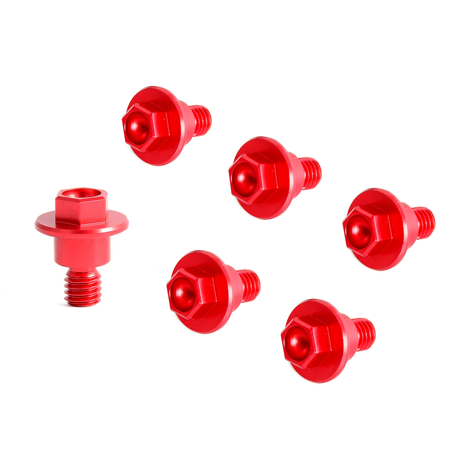 6PCS Front Fork Guard Bolts Screws For Honda CRF150R CRF250R CRF450R - Image 3