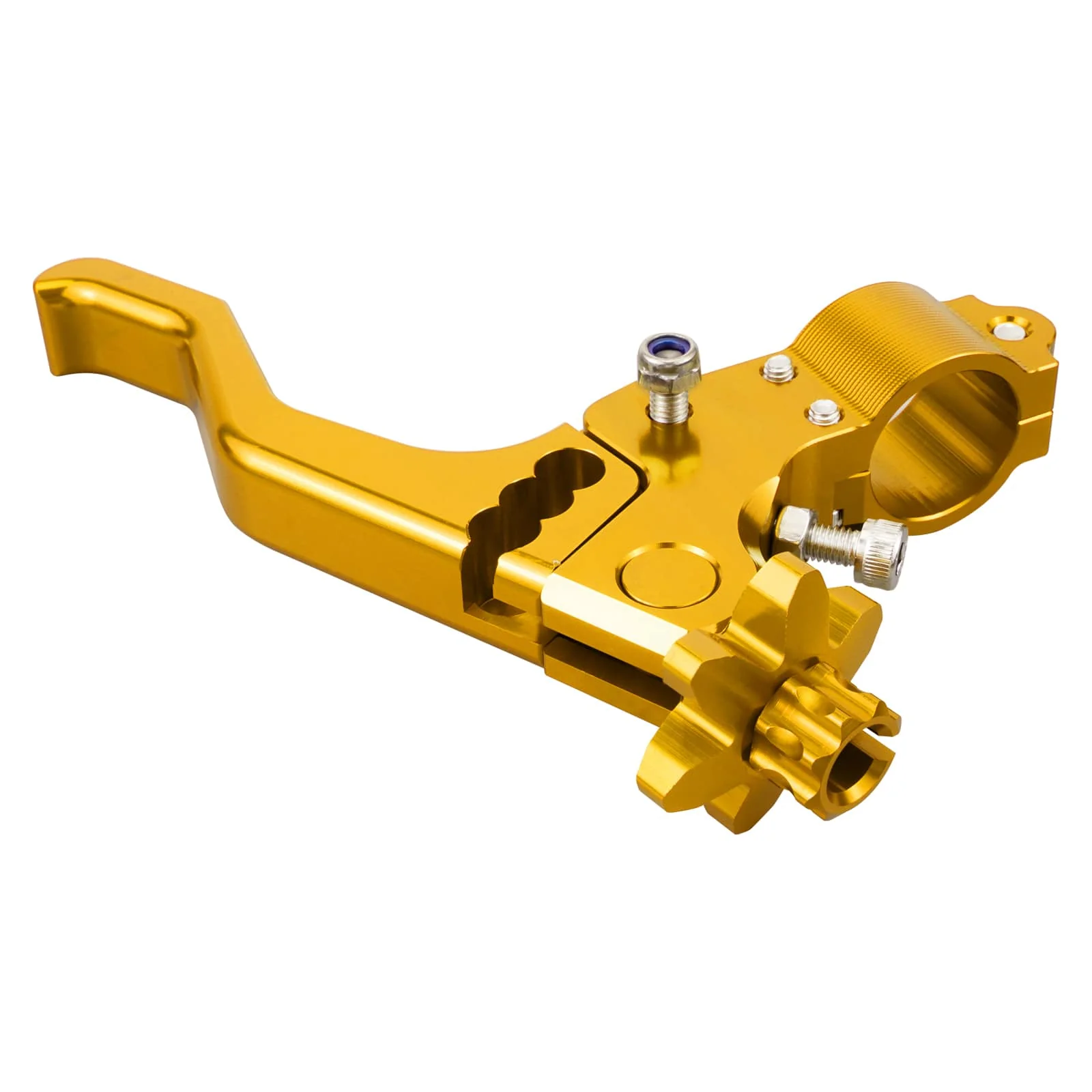 7/8" Handlebar Motorcycle 22mm Short Stunt Clutch Perch Lever Cable Performance - Image 17