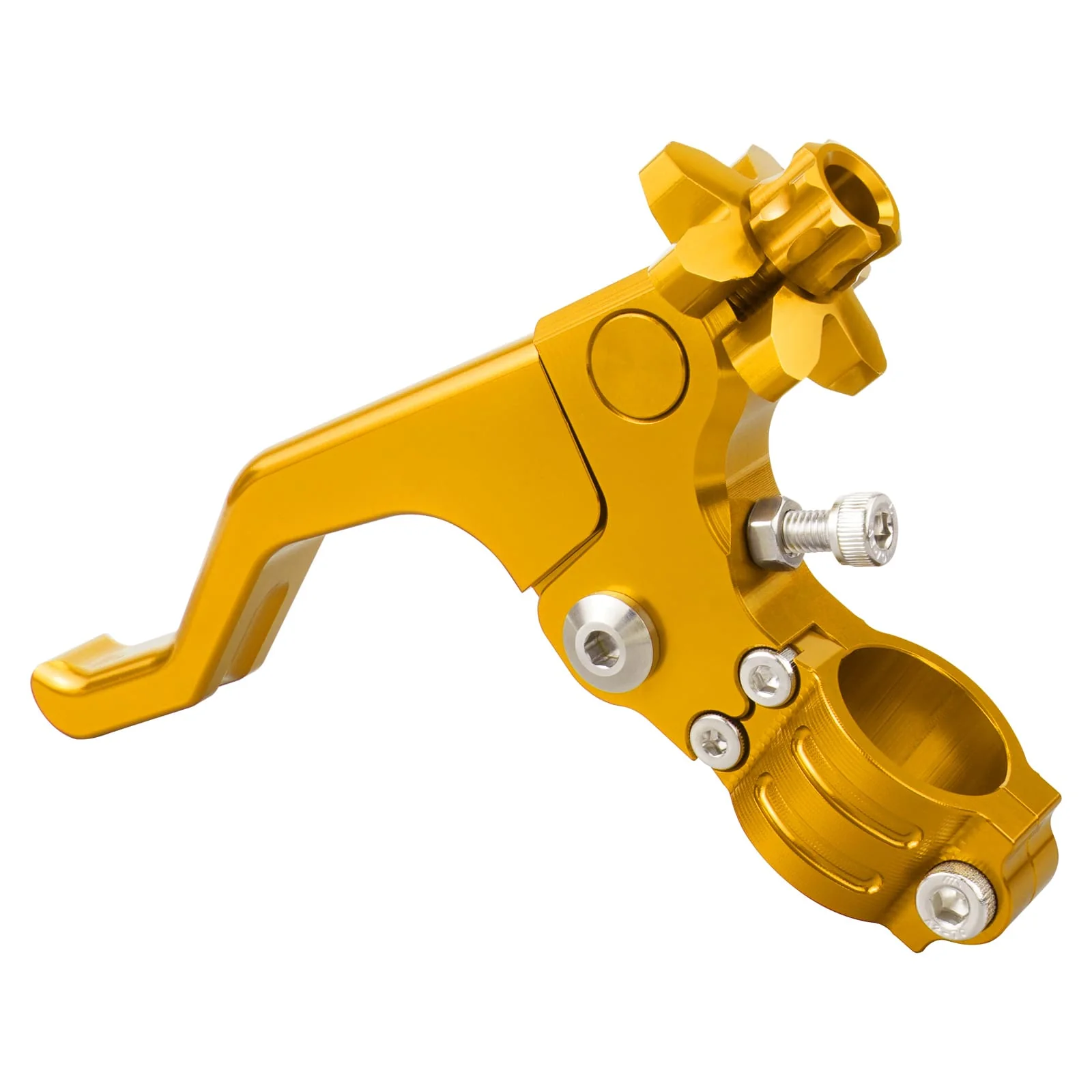 7/8" Handlebar Motorcycle 22mm Short Stunt Clutch Perch Lever Cable Performance - Image 20