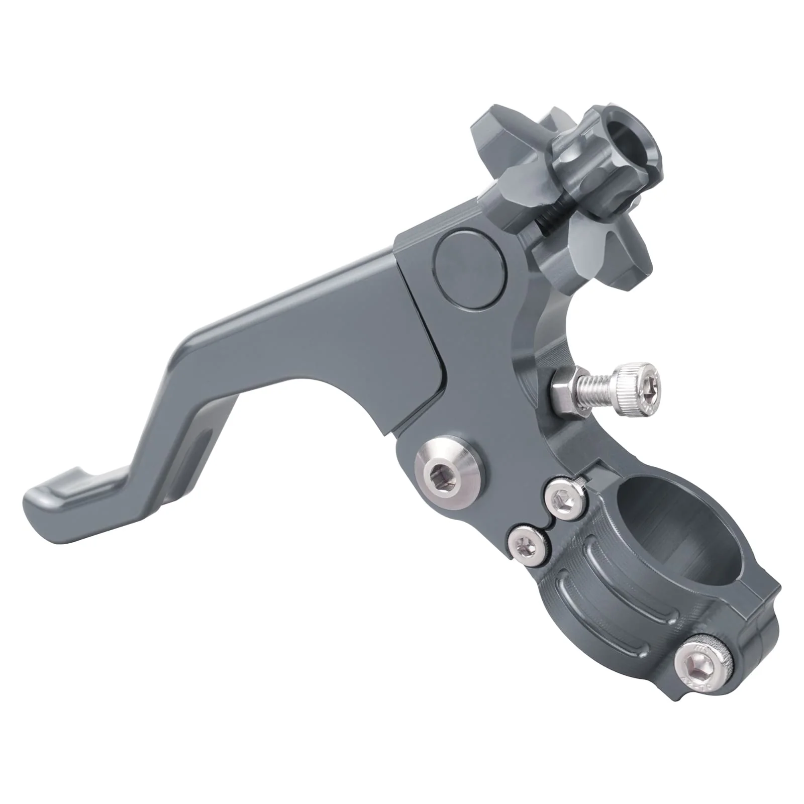 7/8" Handlebar Motorcycle 22mm Short Stunt Clutch Perch Lever Cable Performance - Image 29