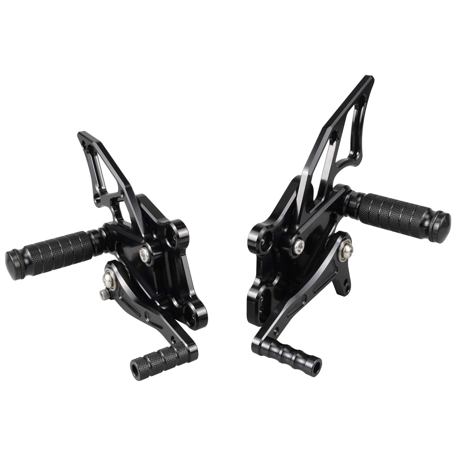 Adjustable CNC Billet Rear Sets Footrests for Kawasaki Ninja 300 EX300 2013-2017 - Image 3