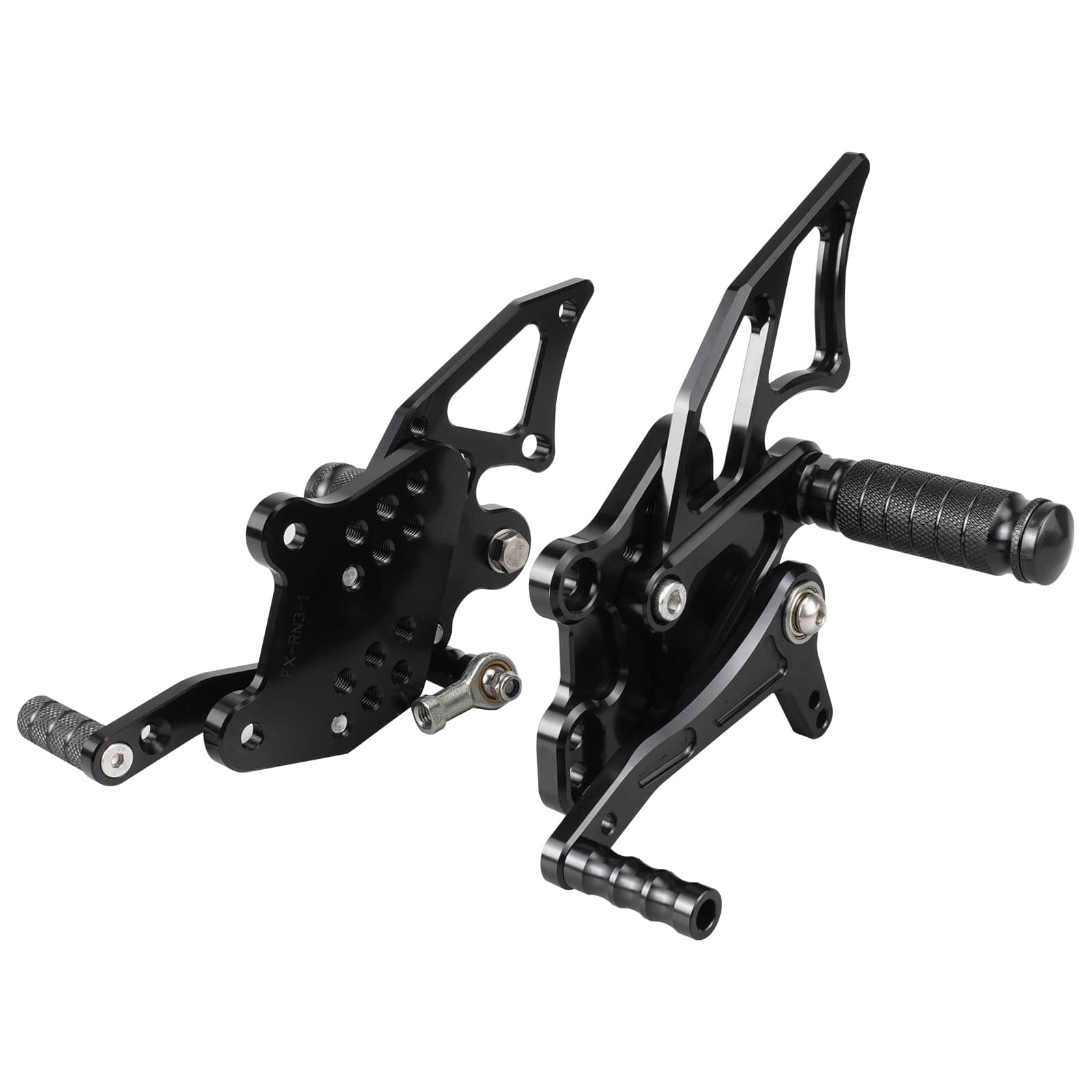 Adjustable CNC Billet Rear Sets Footrests for Kawasaki Ninja 300 EX300 2013-2017 - Image 4