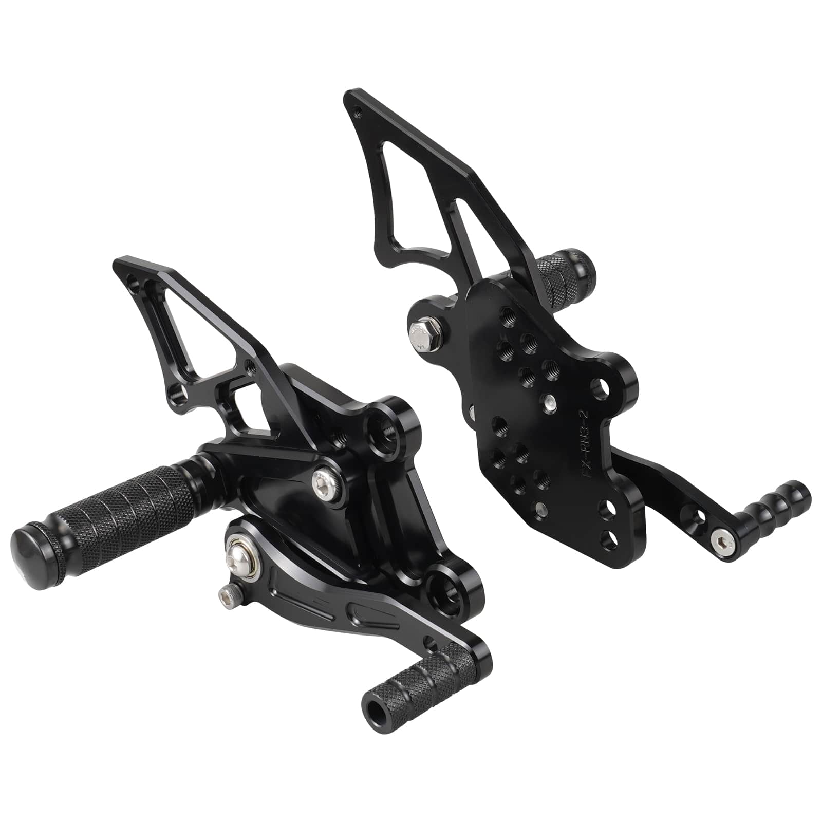 Adjustable CNC Billet Rear Sets Footrests for Kawasaki Ninja 300 EX300 2013-2017 - Image 5