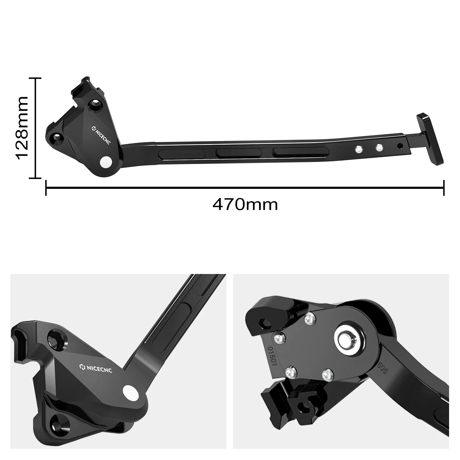 Adjustable Kickstand Aluminum Lowering Link For KTM SX SX-F HUSQVARNA TC/FC GAS GAS - Image 13