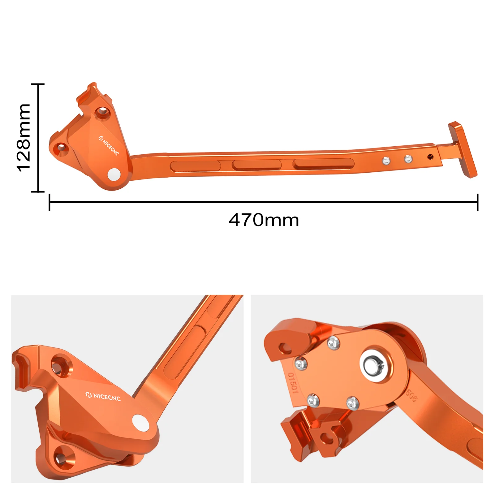 Adjustable Kickstand Aluminum Lowering Link For KTM SX SX-F HUSQVARNA TC/FC GAS GAS - Image 7