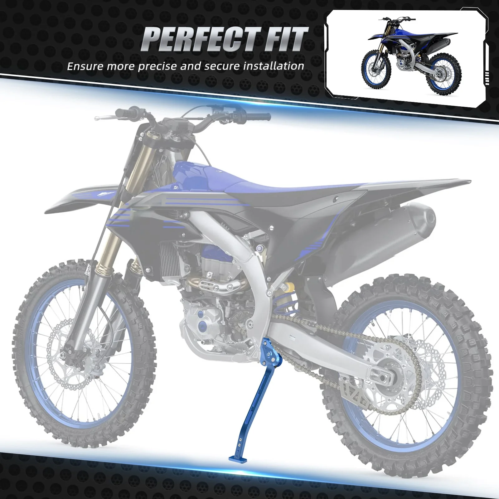 Adjustable Kickstand Aluminum Lowering Link For Yamaha YZ450F 2023-2024 - Image 2