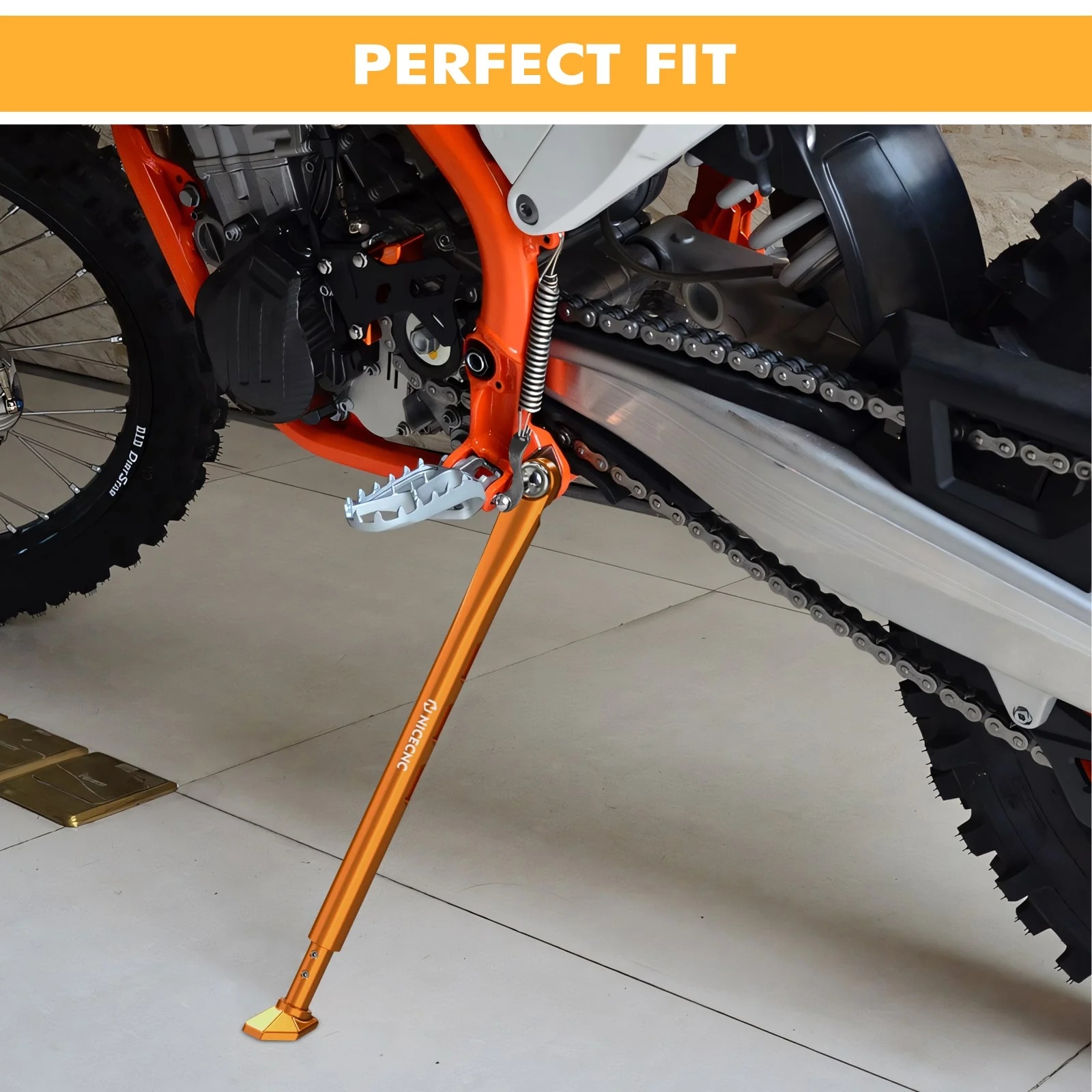 Adjustable Kickstand For Husqvarna TE/FE 125-501 14-23 FX 350/450 17-22 TX 125/300 14-22 - Image 3