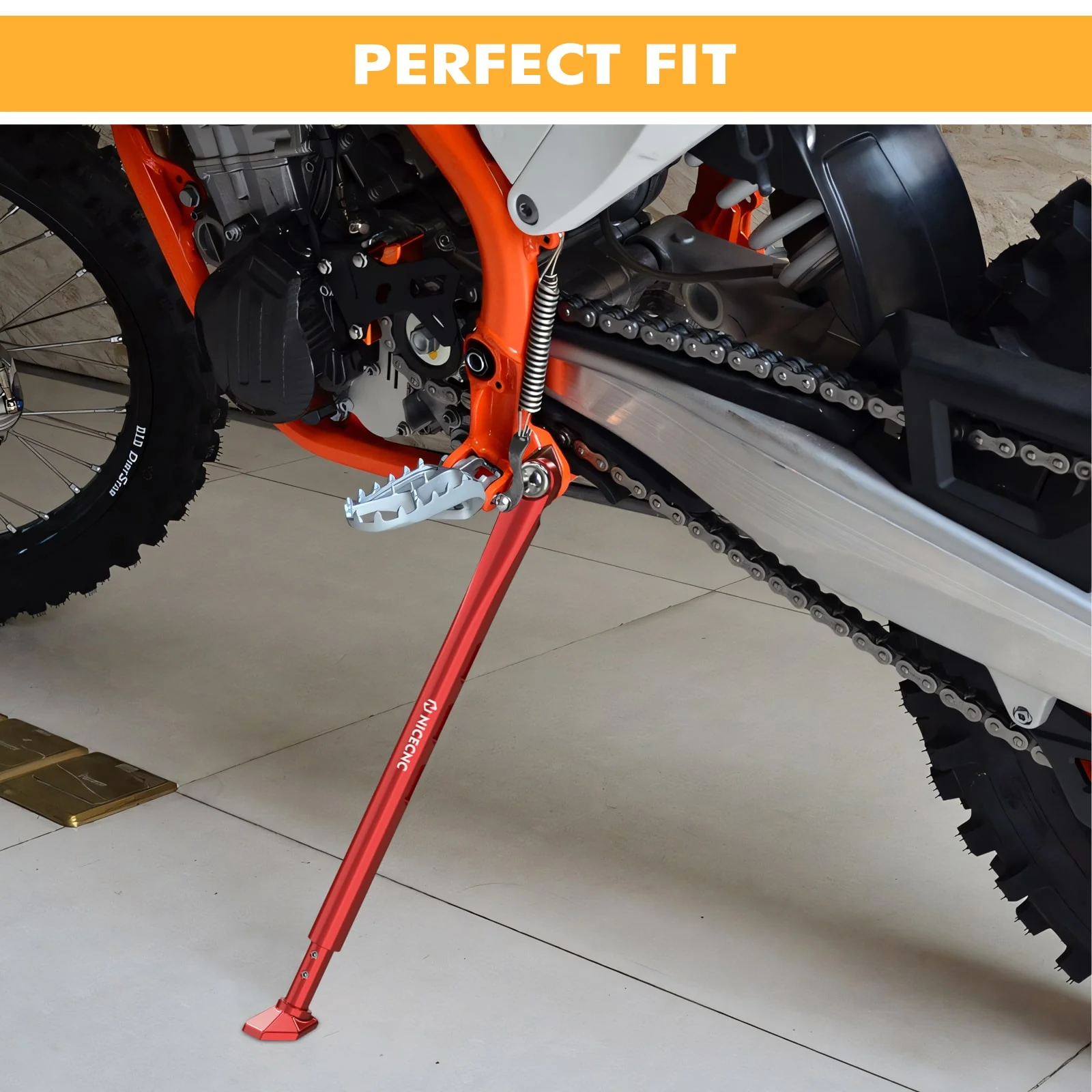 Adjustable Kickstand For Husqvarna TE/FE 125-501 14-23 FX 350/450 17-22 TX 125/300 14-22 - Image 4