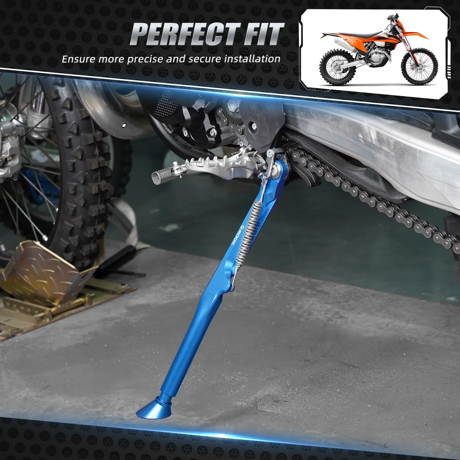 Adjustable Kickstand For KTM 350 500 EXC-F 2024 - Image 3