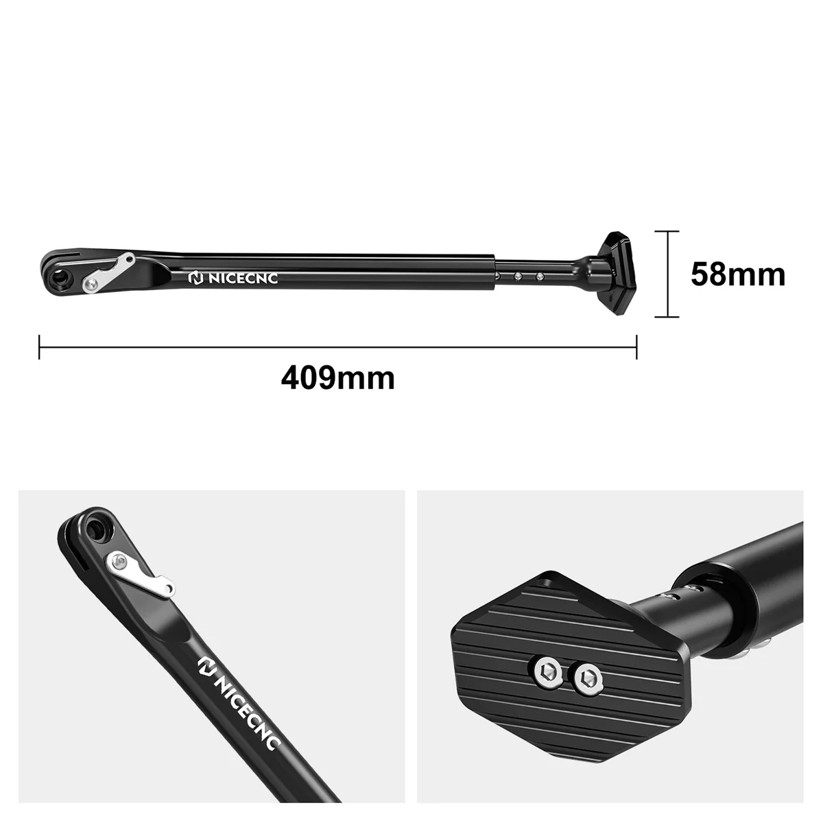 Adjustable Kickstand For Sherco 125-500 SE-R / SEF-R 2012-2024 - Image 4