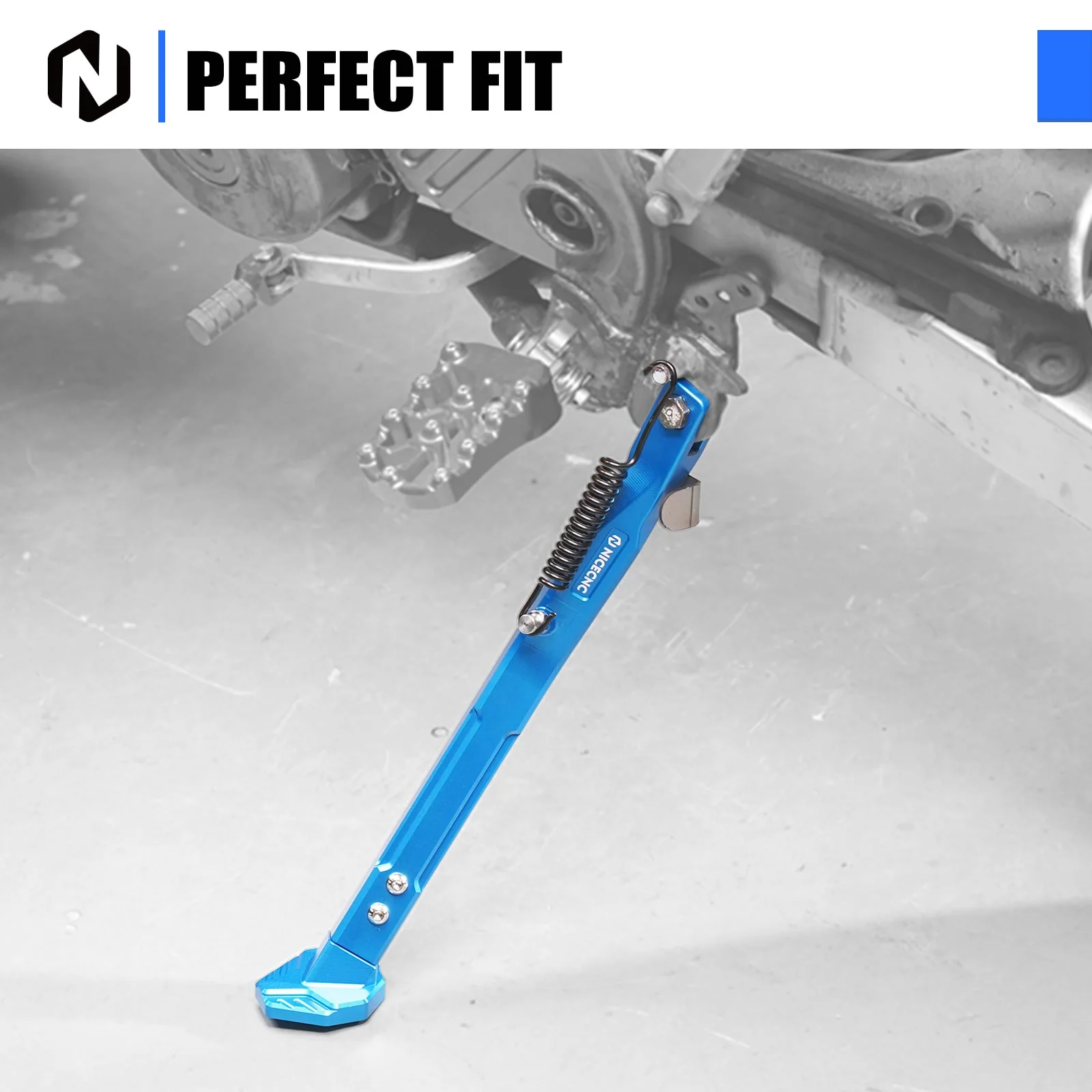 Adjustable Kickstand with Enlarged Foot Pad For Suzuki DRZ400/E/S/SM 2000-2024 - Image 3