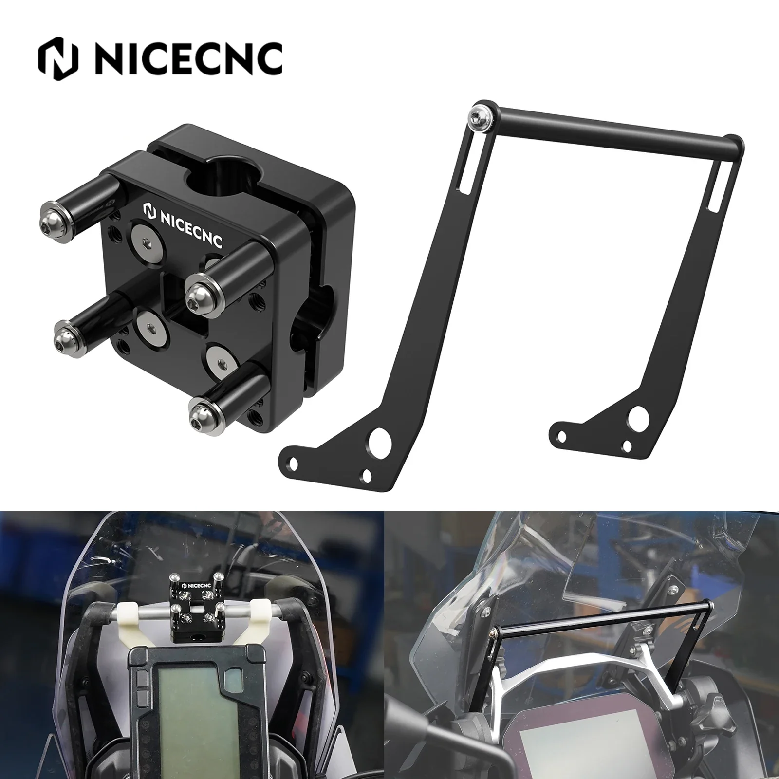 Adjustable Navigation Bracket For BMW R1200GS /R1200GS Adv 2013-2018 R1250GS 2018-2023 R1250GS Adv 18-24 - Image 11