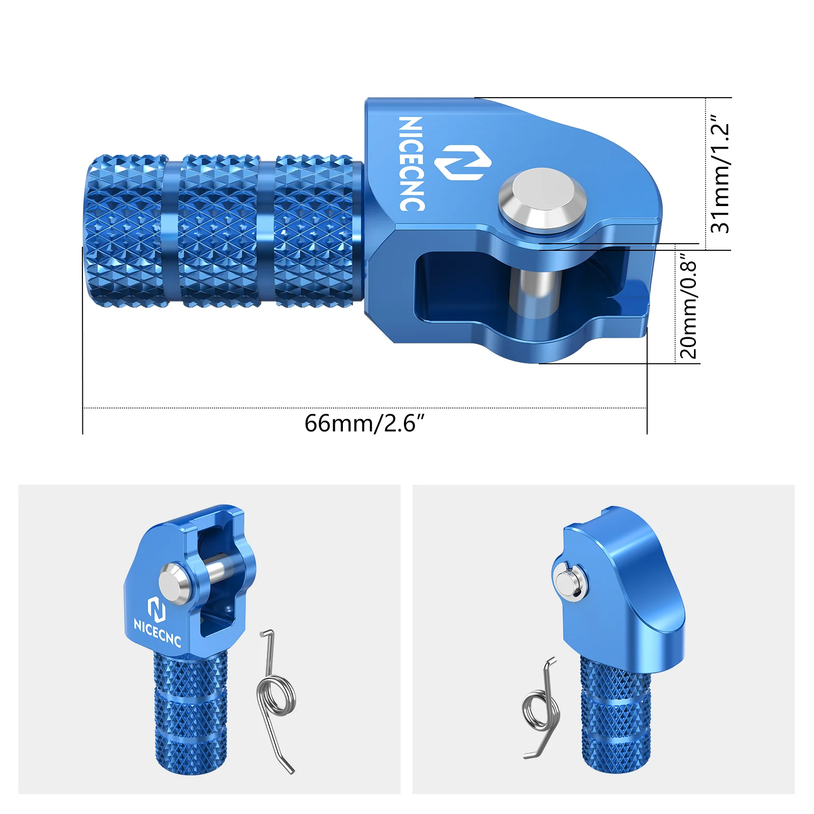Adjustable Shift Lever Tip For KTM 125-500 XCF EXCF XCW 2017-2024 Husqvarna 125-501 GasGas - Image 14