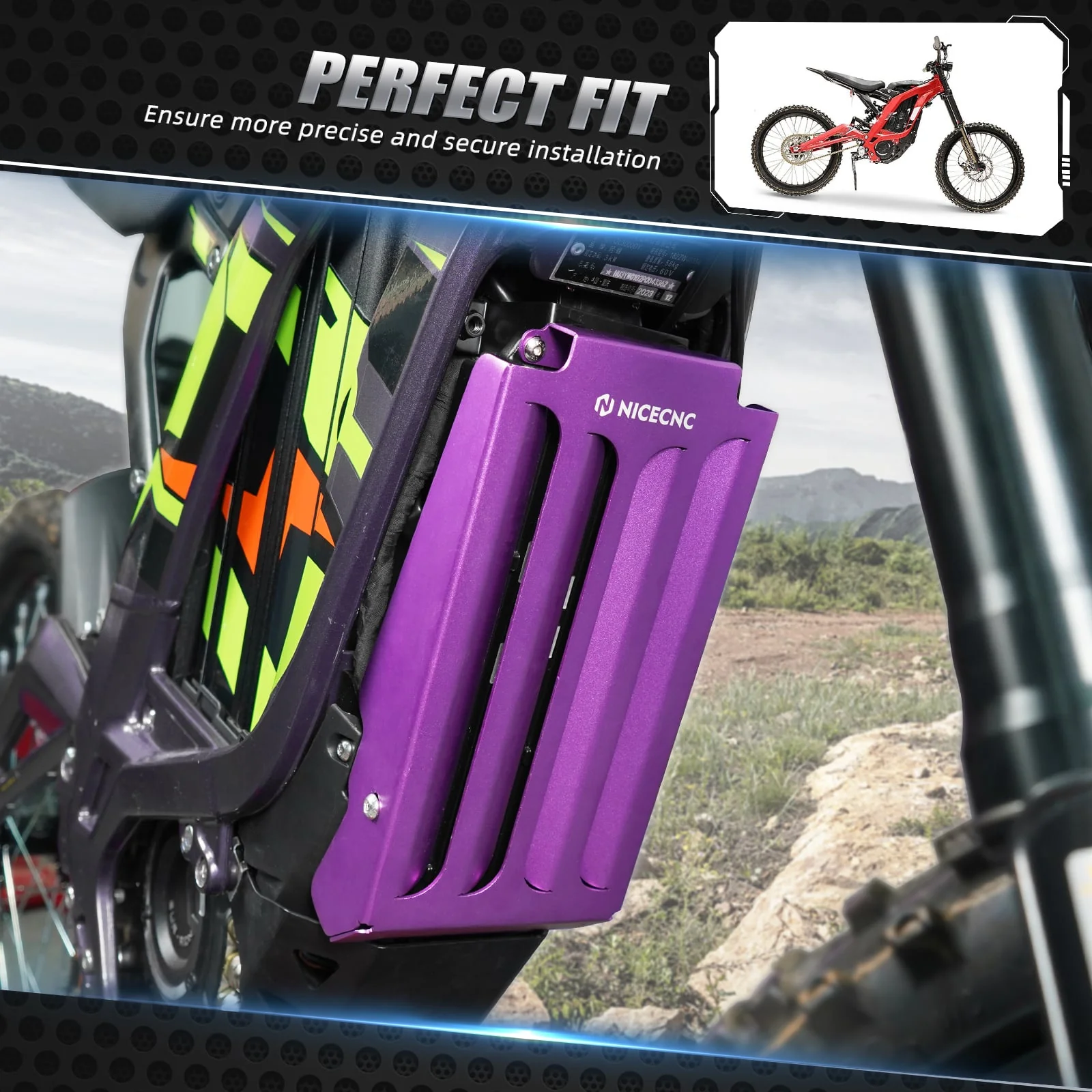 Aluminum Controller Cover For Surron Light Bee X/ S/ L1E Segway X160 X260 Dirt Bike - Image 11