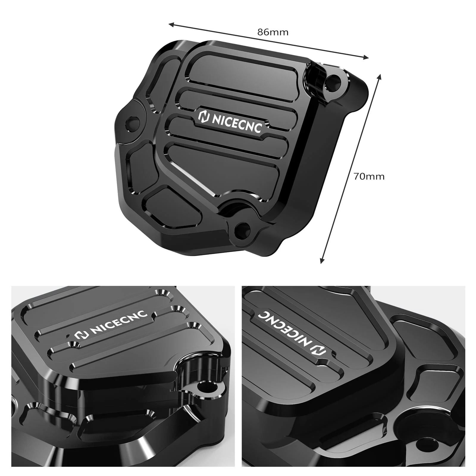 Aluminum Right Power Valve Cover Guard For KTM Husqvarna 2-Stroke GasGas - Image 10