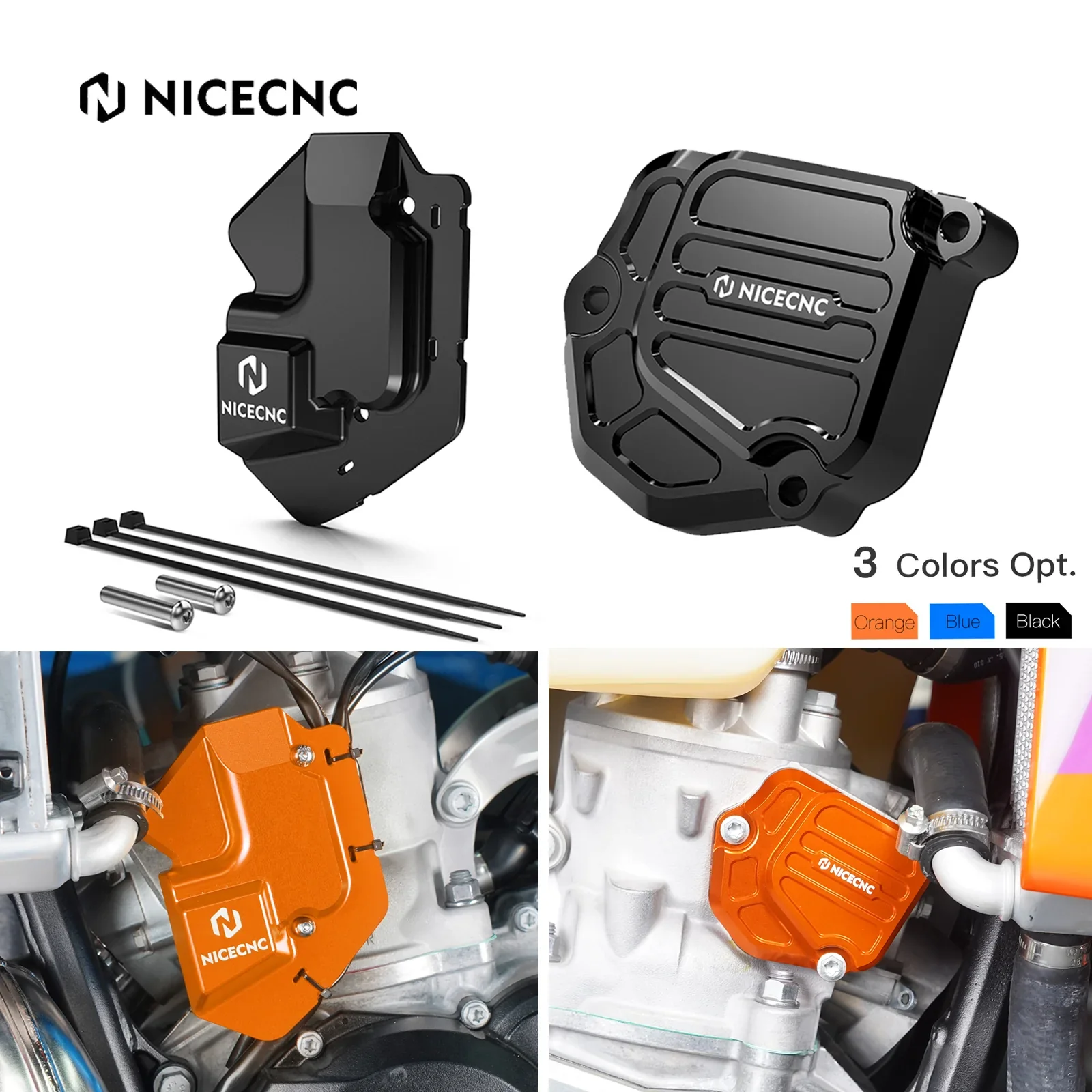 Aluminum Right Power Valve Cover Guard For KTM Husqvarna 2-Stroke GasGas - Image 23