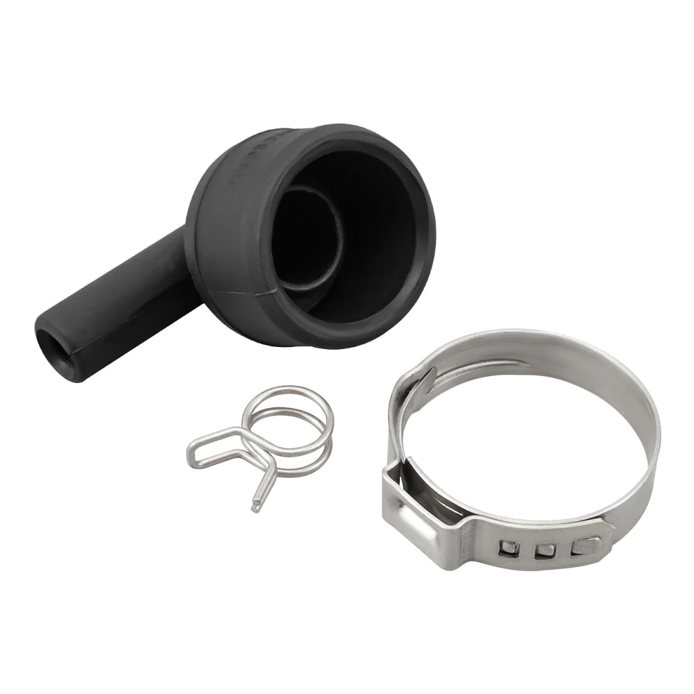 Angle Piece Oil Tank With Spring Clamps For KTM Husqvarna 150-300 - Image 4