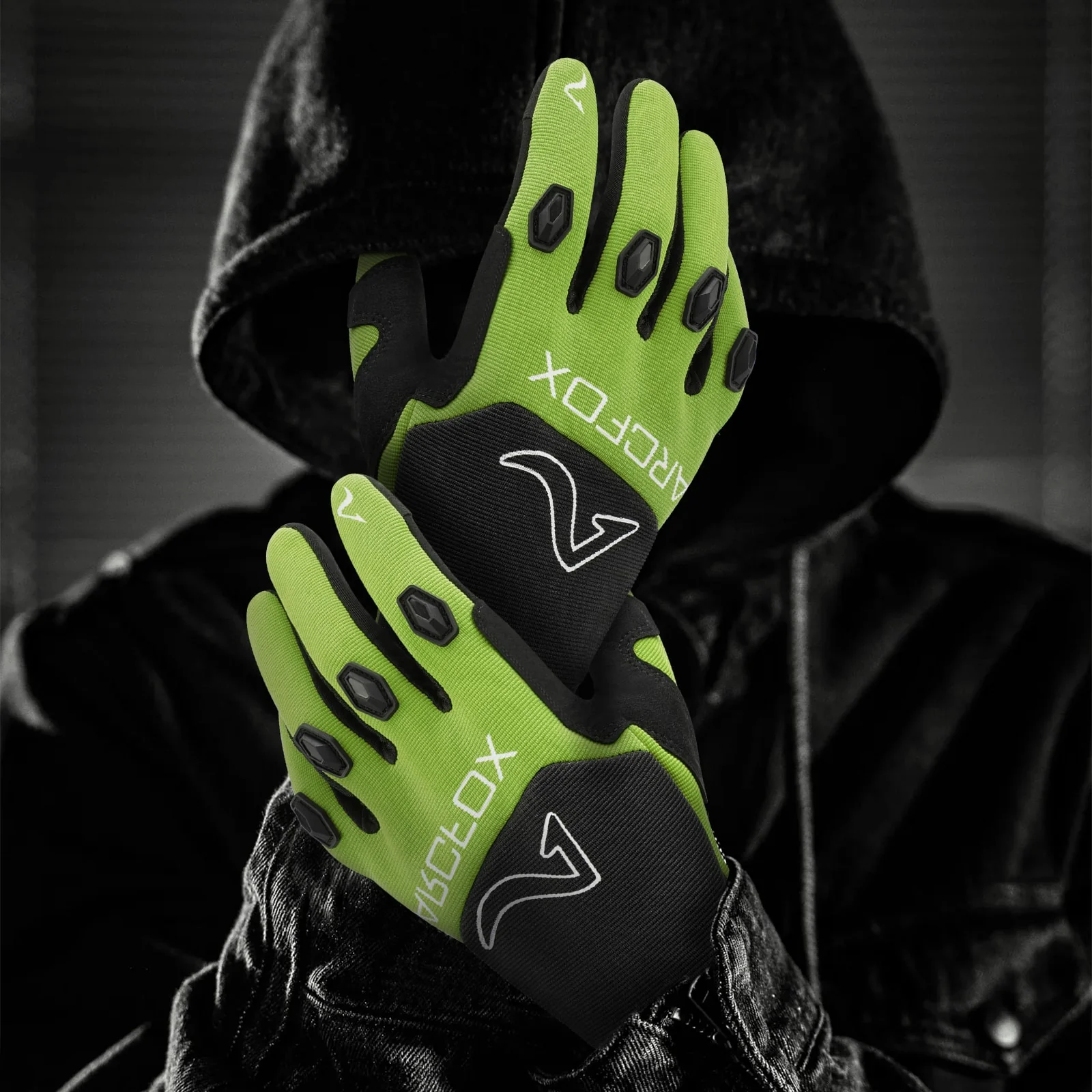 ARCFOX Dirt Bike Gloves for ATV UTV MTB Motocross Motorcycle Off-Road Riding Touch Screen Breathable Sweat-absorbing Fabric - Image 5