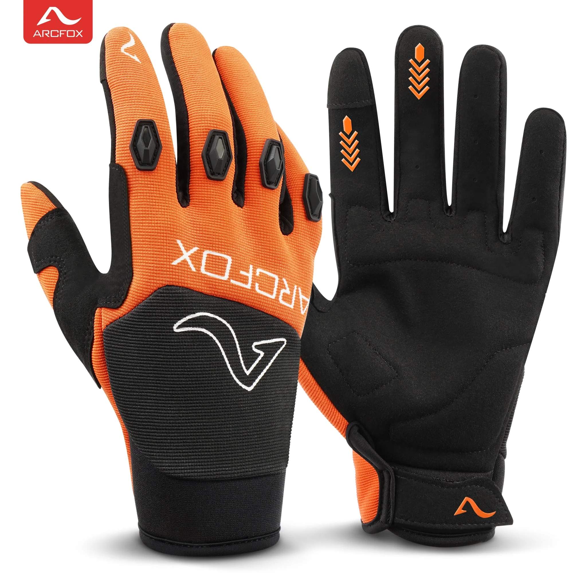 ARCFOX Dirt Bike Gloves for ATV UTV MTB Motocross Motorcycle Off-Road Riding Touch Screen Breathable Sweat-absorbing Fabric - Image 6