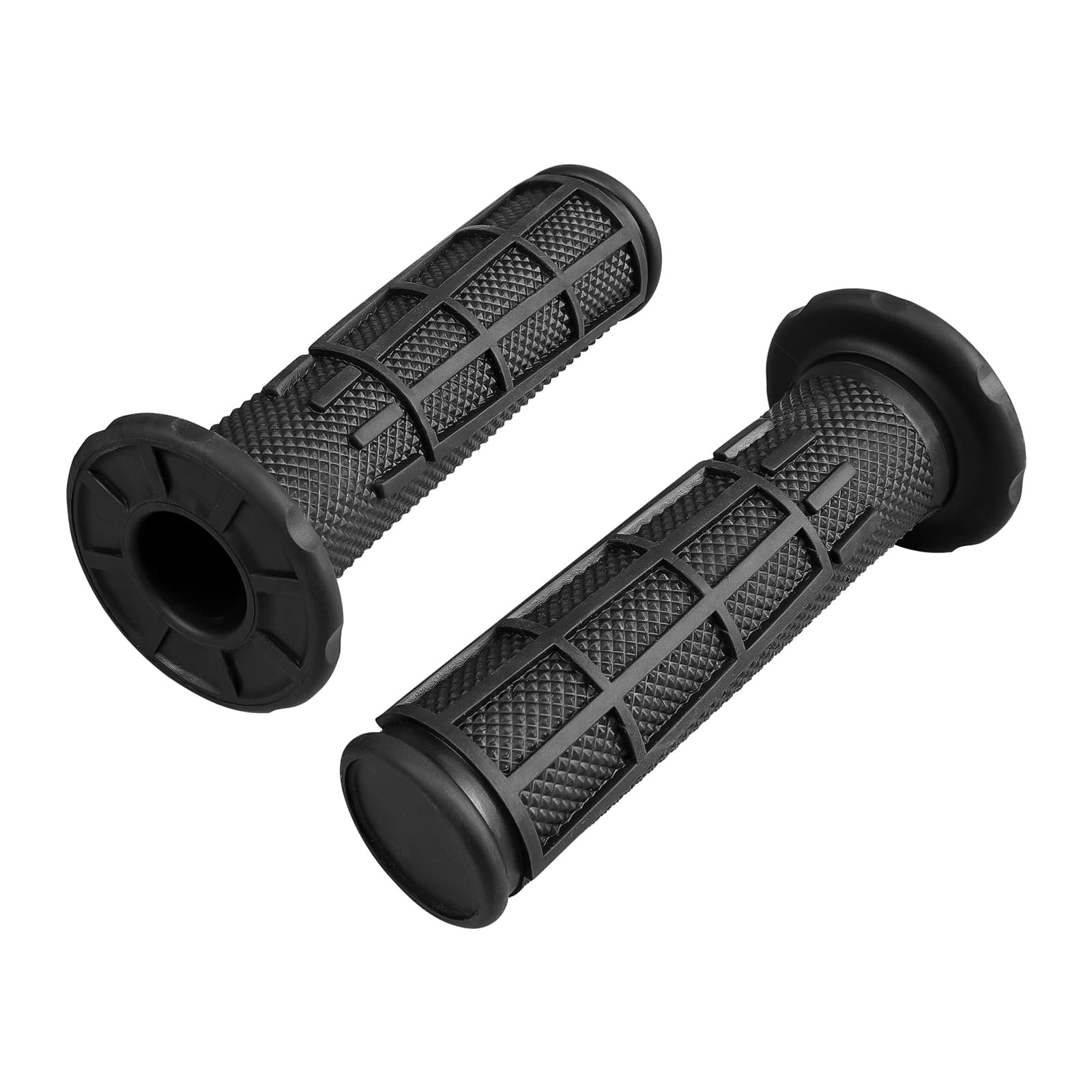 Left + Right 7/8" Handlebar Rubber Hand Grips For Yamaha Raptor 700 Polaris Sportsman 570 - Image 4