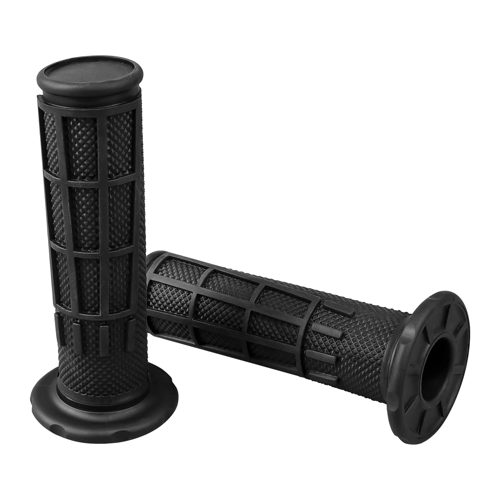 Left + Right 7/8" Handlebar Rubber Hand Grips For Yamaha Raptor 700 Polaris Sportsman 570 - Image 5