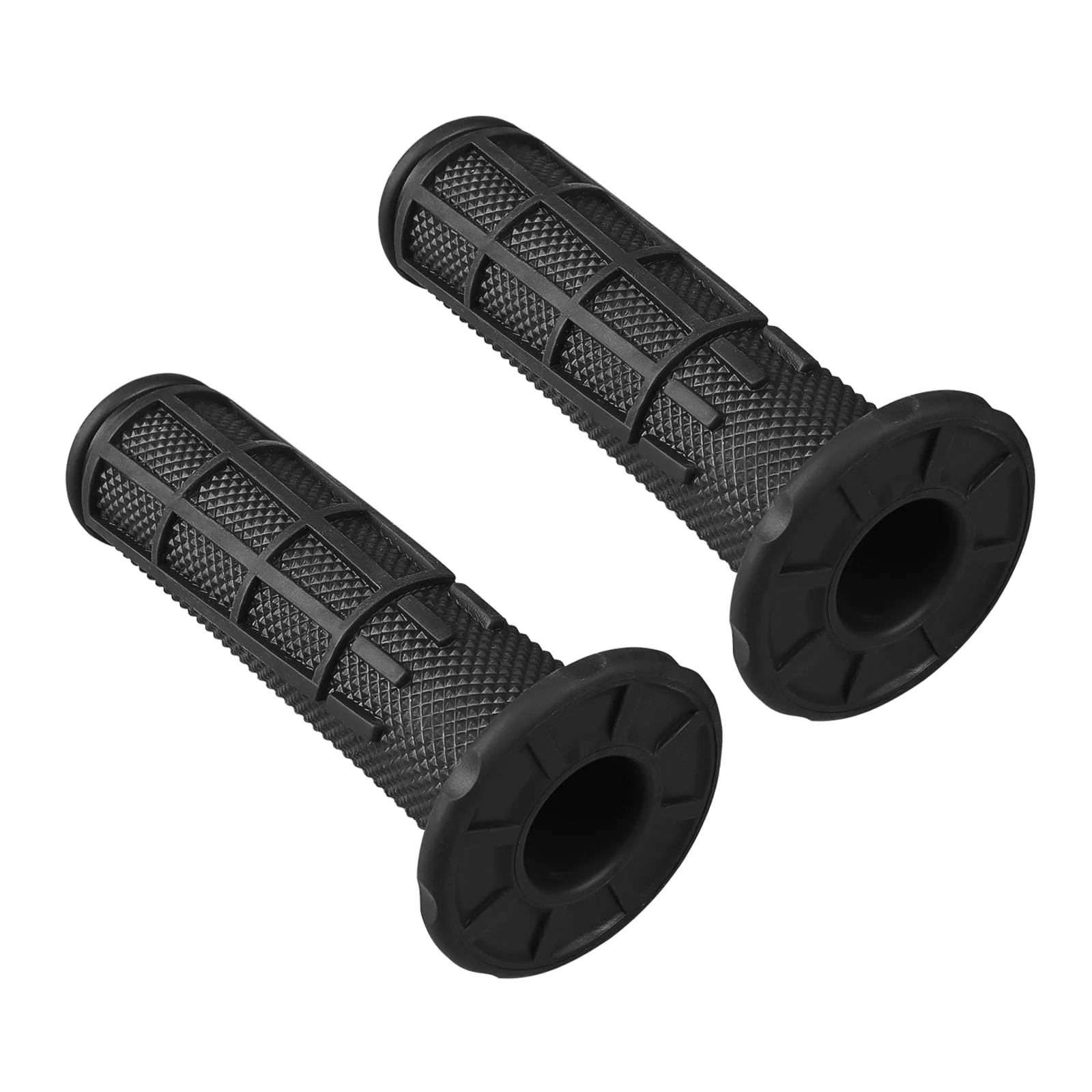Left + Right 7/8" Handlebar Rubber Hand Grips For Yamaha Raptor 700 Polaris Sportsman 570 - Image 6