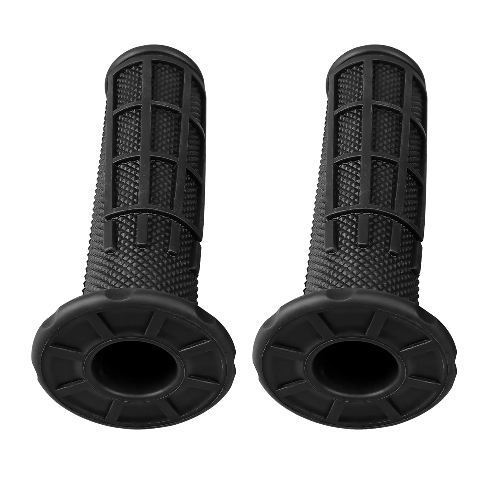 Left + Right 7/8" Handlebar Rubber Hand Grips For Yamaha Raptor 700 Polaris Sportsman 570 - Image 9