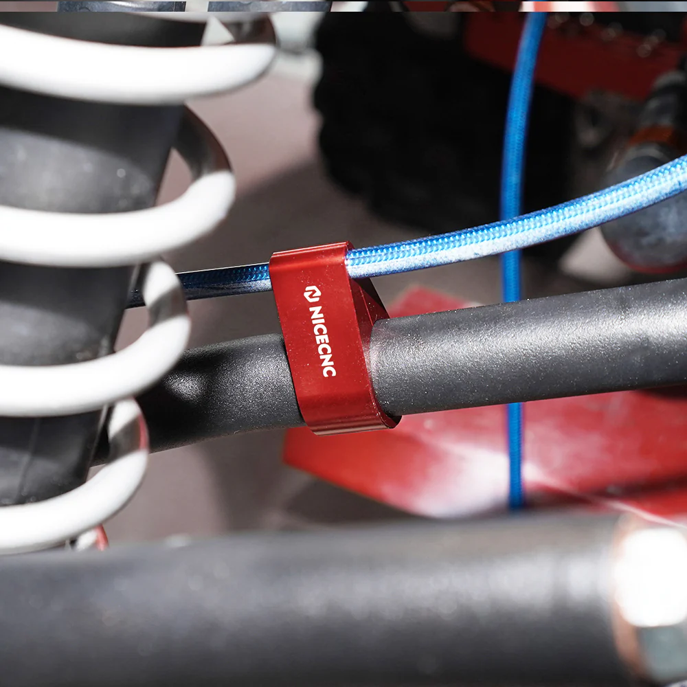 ATV Adjustable A-Arm Brake Line Hose Clamp For Honda TRX450R TRX250X TRX400X - Image 2