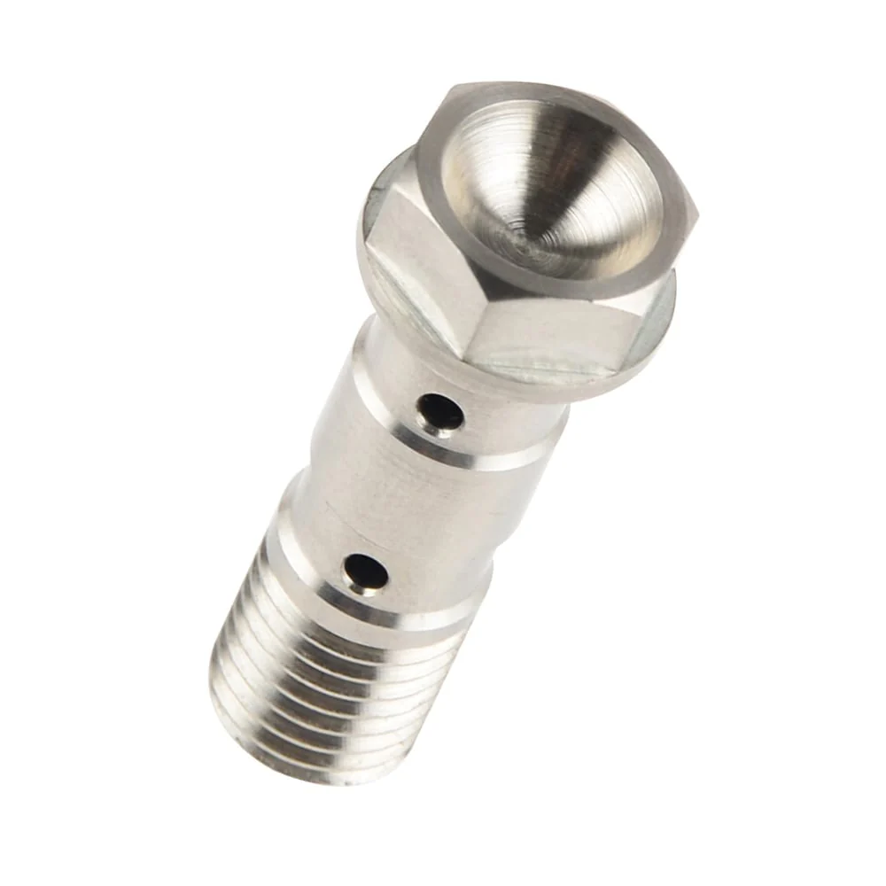 ATV Double Hydraulic Brake Banjo Bolt Screw 10mm x 1.25 Pitch 35MM - Image 2